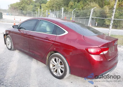2015 Chrysler 200 Limited from USA, damaged, VIN 1C3CCCABXFN595235